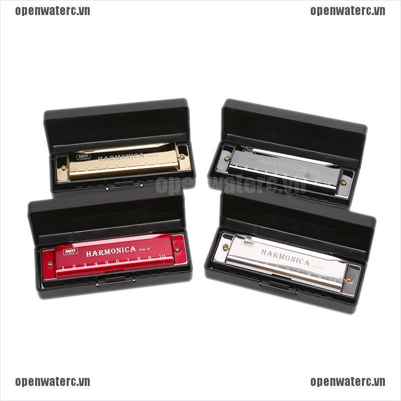 Kèn Harmonica 10 Lỗ Chuyên Dụng Cho Người Mới Bắt Đầu