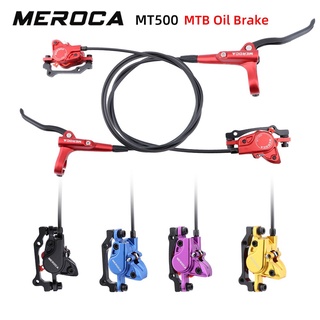 Meroca phanh đĩa thủy lực xe đạp leo núi mt500 phanh đĩa 160mm hợp kim nhôm phía sau trái trước phải 2 pít-tông phanh thủy lực xe đạp