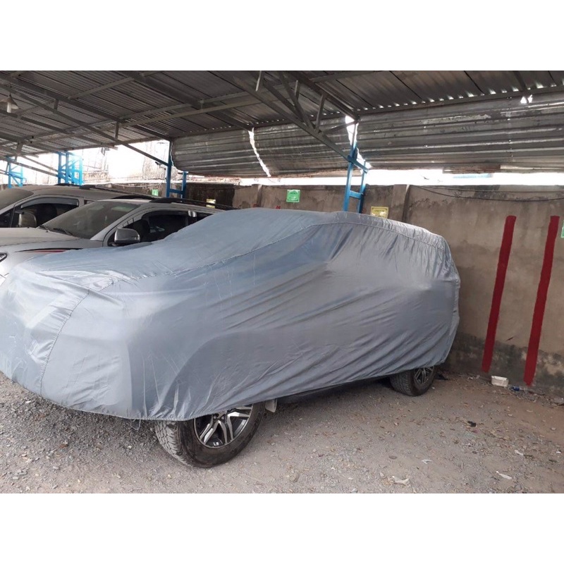 Bạt trùm xe ô tô Fortuner 7 chỗ lớn - Áo trùm xe cách nhiệt loại tốt 2 lớp kèm hộp đựng