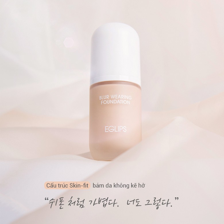 Kem nền Eglips Blur Wearing Foundation (SPF30/ PA++) 30ml (Semi-Matte) |  Shopee Việt Nam