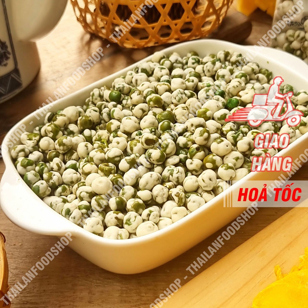 Đậu Hà Lan Mix Vị - Đậu Hà Lan Tỏi Ớt Lon 300Gr - 150Gr