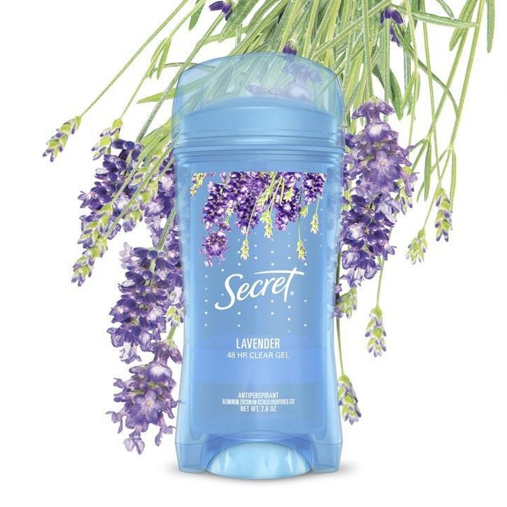 Gel Khử Mùi Secret 48Hr Clear Gel Anti-Perspirant Lavender 73g