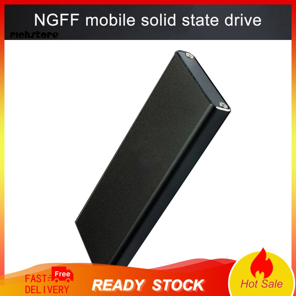 Hộp Đựng Ổ Cứng SSD Chuyển Đổi Usb 3.0 Sang M.2 NGFF Bằng Hợp Kim Nhôm Tốc Độ Cao | BigBuy360 - bigbuy360.vn