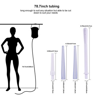 Bộ dây bốc thụt cao cấp enema