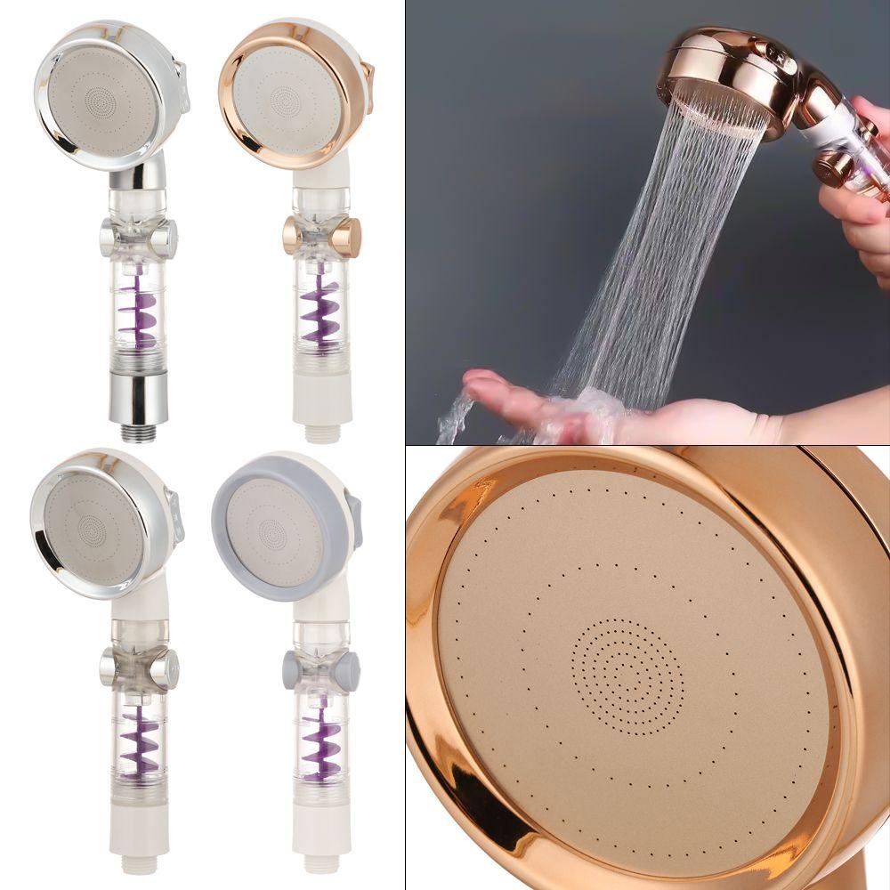Vòi Hoa Sen Tăng Áp Tiết Kiệm Nước Ba Tốc Độ Điều Chỉnh Được Áp Suất Cầm Tay Đa Năng Dành Cho Phòng Tắm Mới