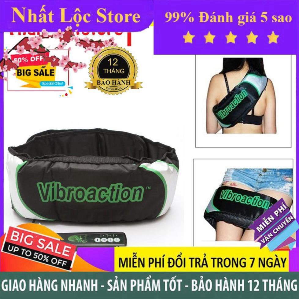 Đai massage giảm mỡ bụng VibroAction HÀNG CHÍNH HÃNG💥SIÊU HOT💥BẢO HÀNH 1 NĂM💥