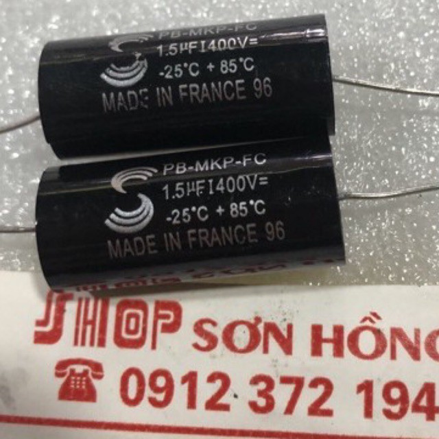 2  Tụ  phân  tần   loa   1.5uf 400V