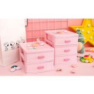 ( SẴN TỦ NGÔI SAO 3 NGĂN ) Tủ đựng đồ trang điểm mini - US106