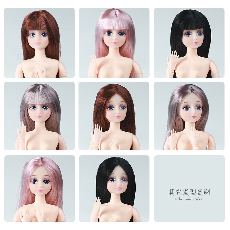 Búp bê barbie DIY 20 khớp 30cm xinh xắn