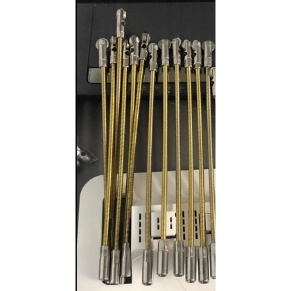 Đầu dẫn bánh xe cho dây mồi luồn ống bấm cos 4ly, đầu mồi bánh xe 4mm