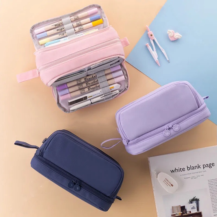 Hộp Bút 4 Tầng Cỡ Lớn Đa Năng Tiện Dụng Cho Học Sinh