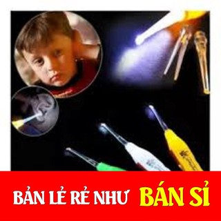 [GIÁ SỈ] QUE LẤY RÁY TAI CÓ ĐÈN AN TOÀN CHO BÉ