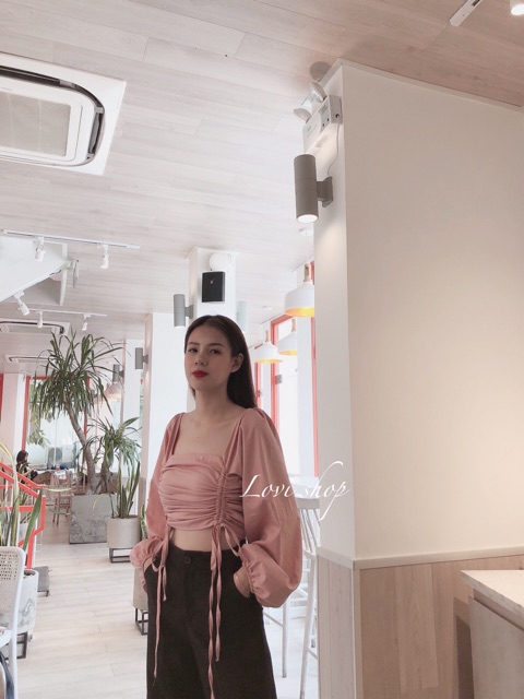 LOVI SHOP- Áo rút dây 5 màu