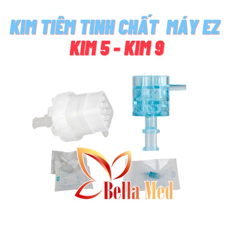 Đầu Kim Máy Tiêm Tinh Chất EZ Hàn Quốc - Đầu kim 5 - Đầu kim 9 về hàng