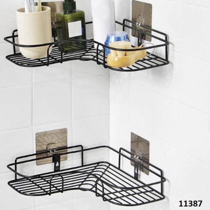 KỆ SẮT DÁN GÓC TƯỜNG GÓC VUÔNG CÁCH ĐIỆU [1 CÁI] | BigBuy360 - bigbuy360.vn