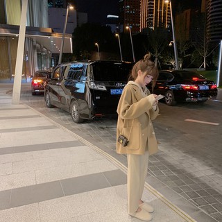 Áo Dạ Dáng Ngắn Kaki 405