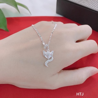 Dây chuyền bạc hồ ly tình duyên may mắn