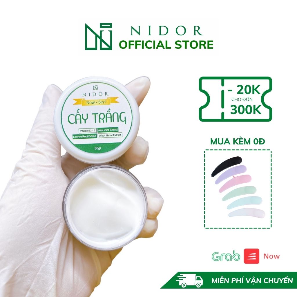 Cấy trắng da cực mạnh pha kem 30g