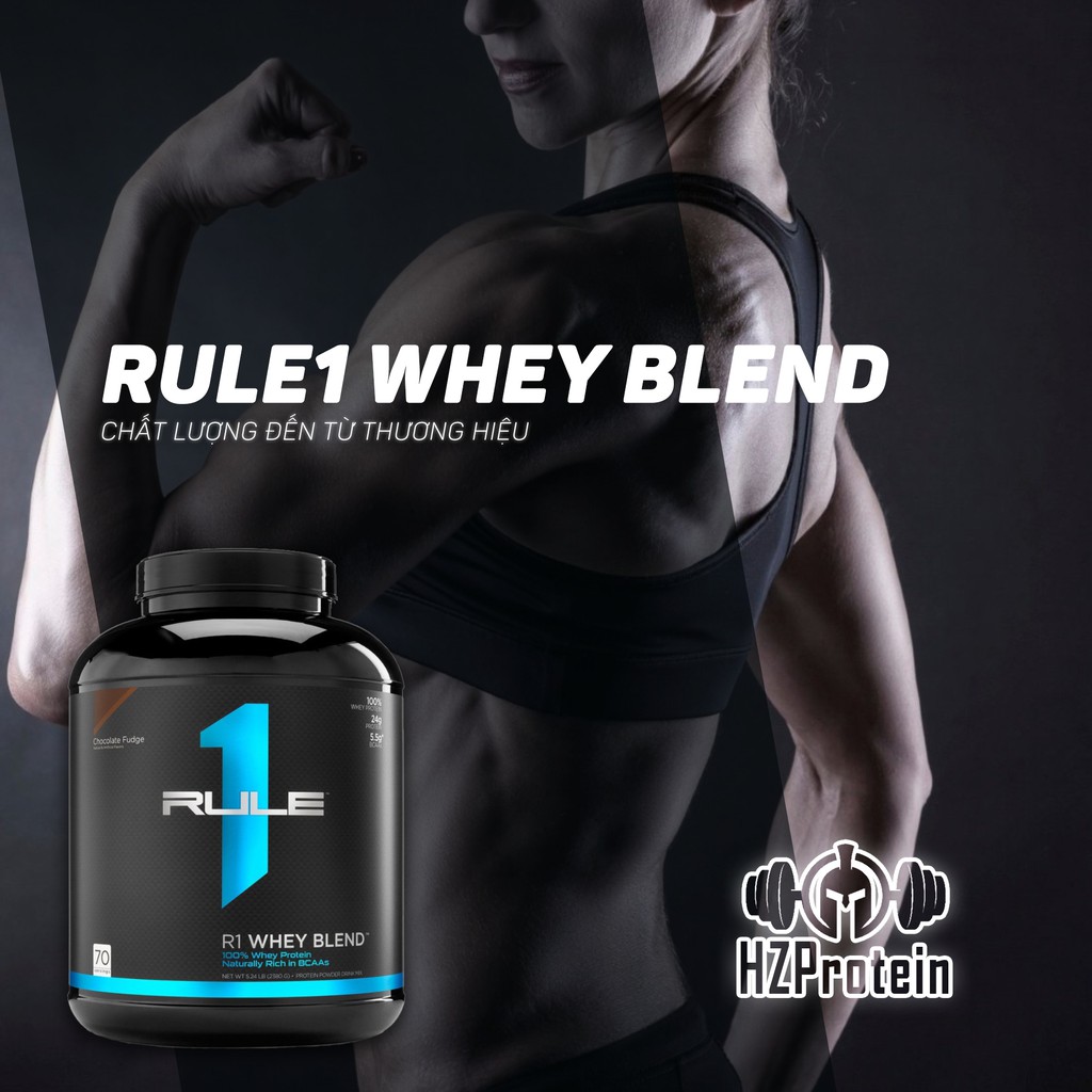 RULE1 PROTEIN BLEND WHEY - SỮA TĂN CƠ RULE 1 WHEY PROTEIN CHẤT LƯỢNG CAO - 5 LBS