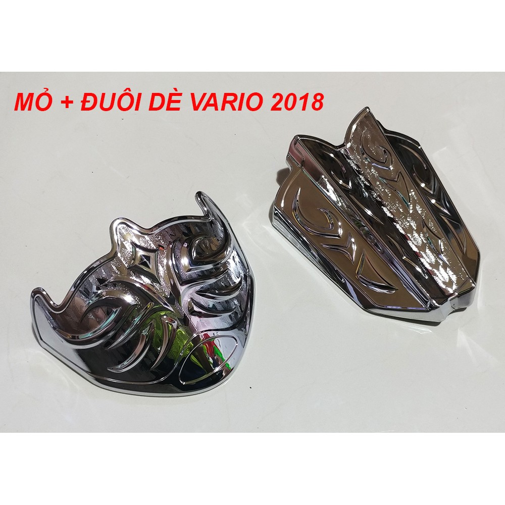 MỎ DÈ TRUỚC VÀ SAU XE VARIO 2018 XI BẠC - MẪU 01