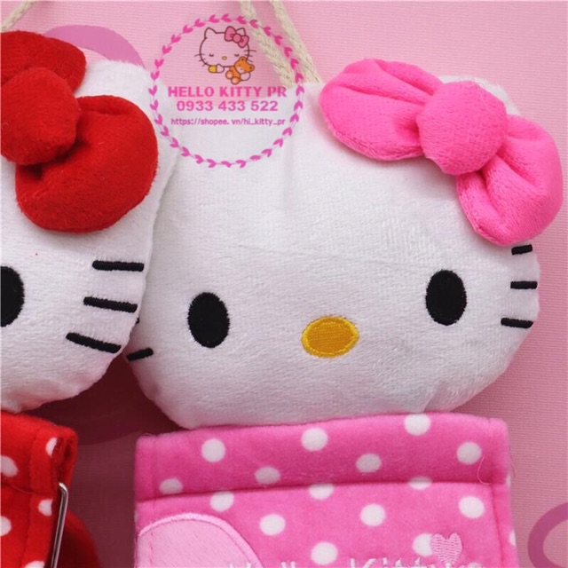 Treo khăn giấy cuộn Hello Kitty