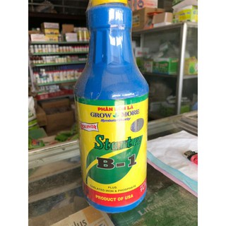 Phân bón lá Vitamin B1 Tăng cường sự sinh trưởng của bộ rễ, giảm bớt các độc tố có hại cho cây trồng.