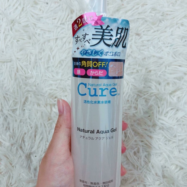 Tẩy tế bào chết Cure Natural Aqua Gel- Hàng Nhật chính hãng