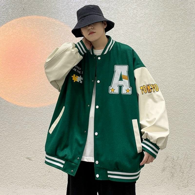 Áo Khoác Nỉ Nam Nữ, Áo Khoác Bomber Thêu Logo Chữ A Kèm Nhiều Họa TIết Siêu Hot.Tp