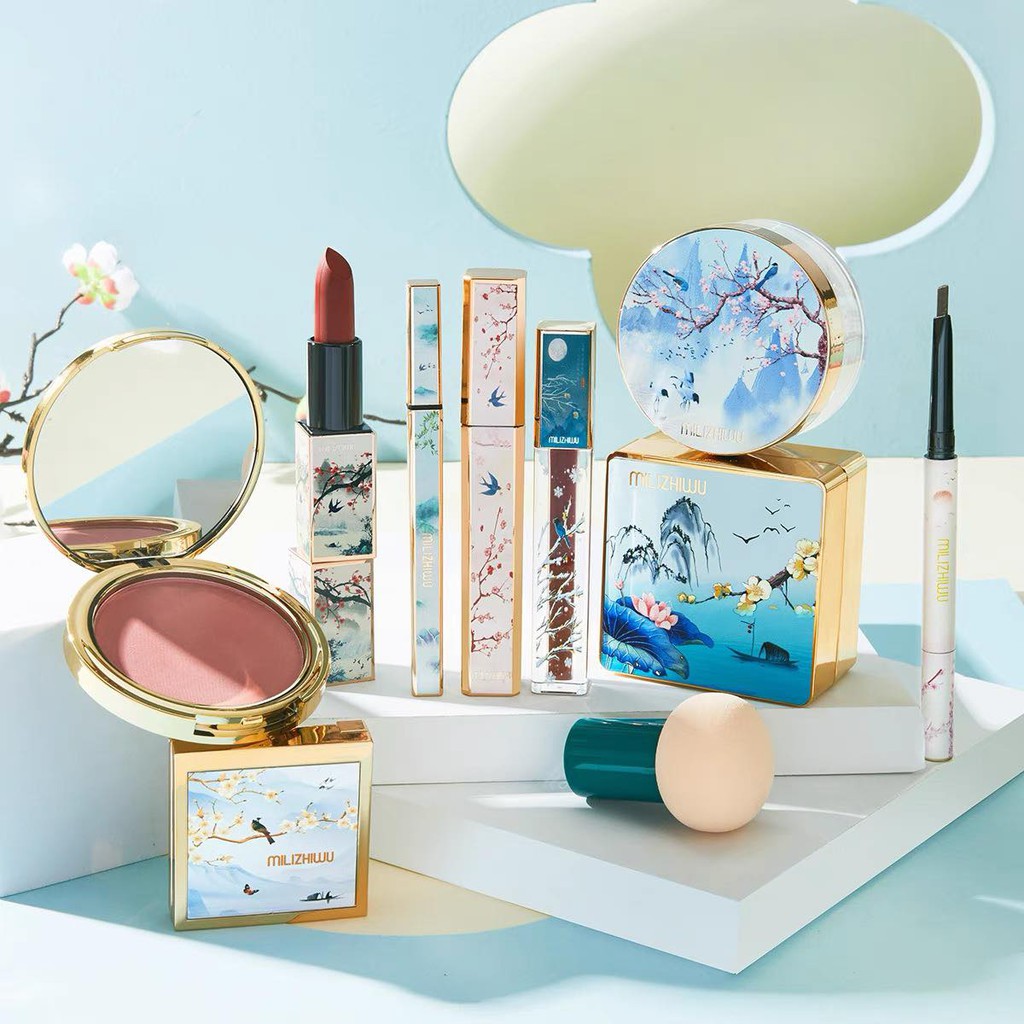 [SẴN] SET TRANG ĐIỂM, MAKEUP CÔ PHONG 10 MÓN, MILIZHIWU, NỘI ĐỊA TRUNG | BigBuy360 - bigbuy360.vn