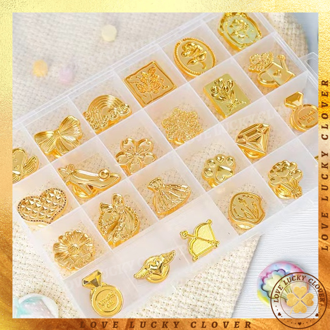 Đầu Con Dấu Sáp Bằng Hợp Kim Kẽm Mạ Điện Màu Sắc Nổi Bật Phong Cách retro Sáng Tạo
