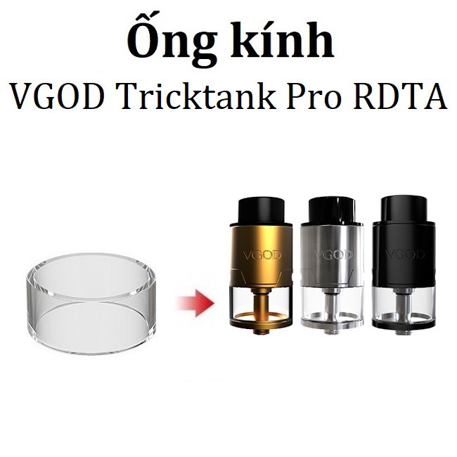 ⚡️Vgod Glass⚡️ Ống Kính Thay Thế Các Loại (kính thẳng)