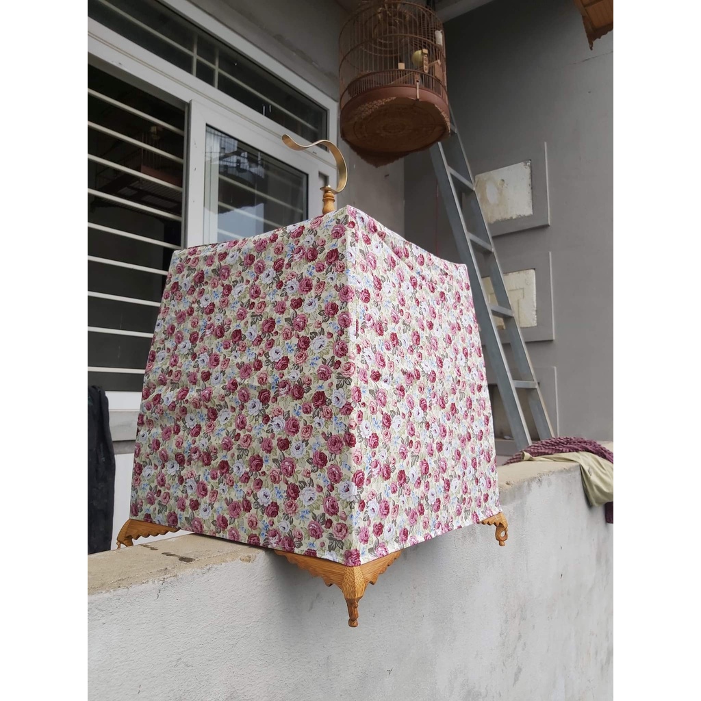 ÁO LỒNG CHIM CHÀO MÀO VẢI ÁO HOA