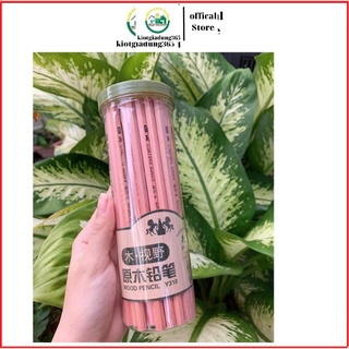 Hộp cây bút chì gỗ đẹp 2b sét 50 cây