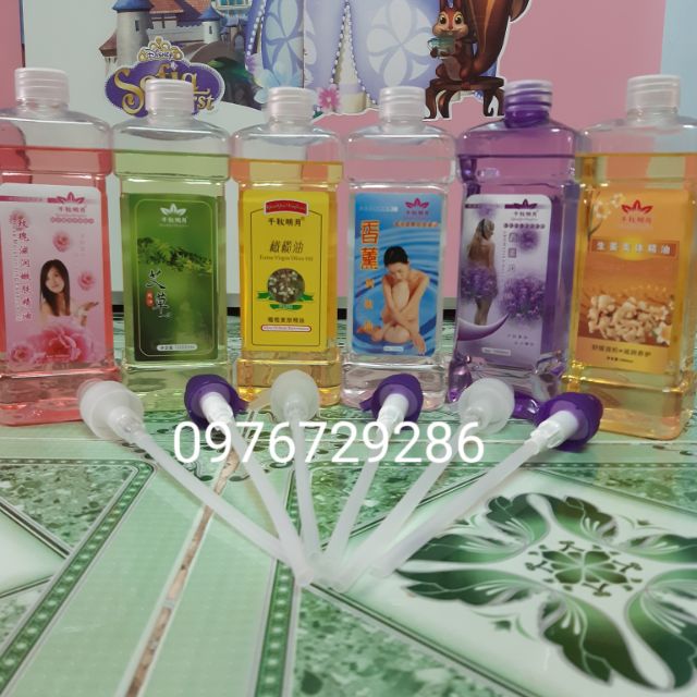 Tinh dầu masa body dùng trong Spa&TMV 1000