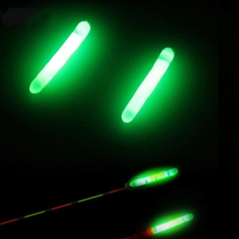 Set 50 que phát sáng dạ quang siêu bền hỗ trợ câu cá ban đêm