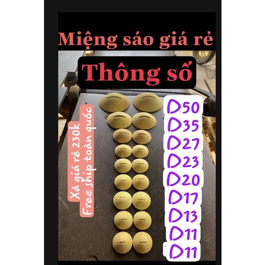 Miệng sáo dàn gỗ mít đẹp đều màu