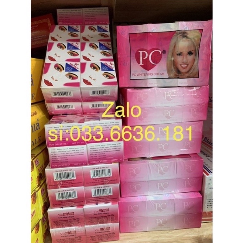 sỉ lố 12 hủ kem cô gái tóc xù chi chi xịn hủ 4.5g