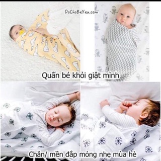 Khăn quấn, khăn tắm cho bé