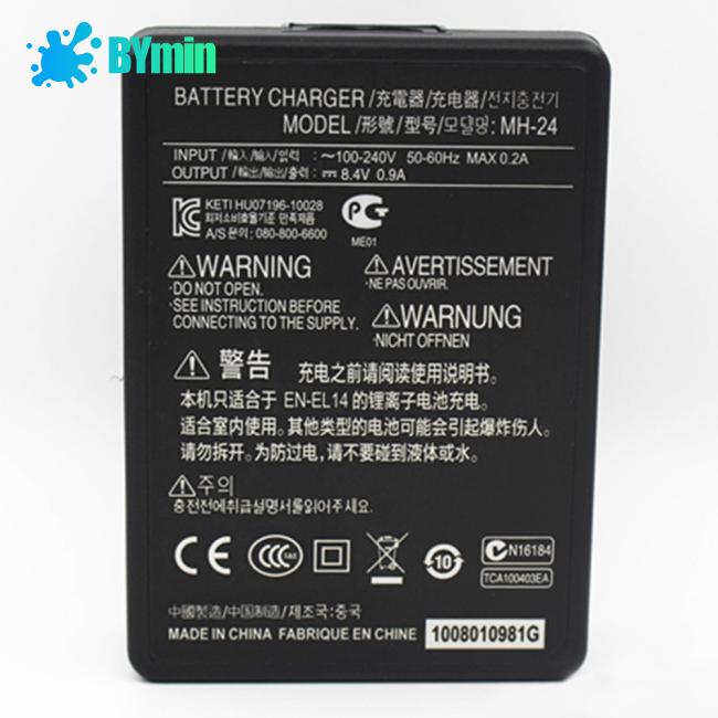 Bộ sạc pin MH-24 cho máy ảnh Nikon D3100 D3200 D3300 D5100 D5200 d5300-tq