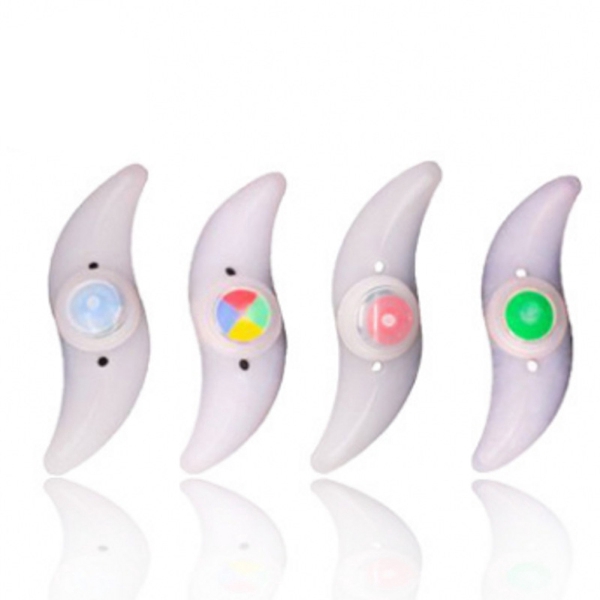 Đèn Led Trang Trí Bánh Xe Đạp Hình Chiếc Lá Nhiều Màu Sắc