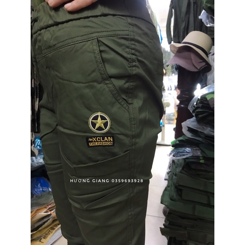 Quần ngố nữ rằn ri cạp chun siêu đẹp