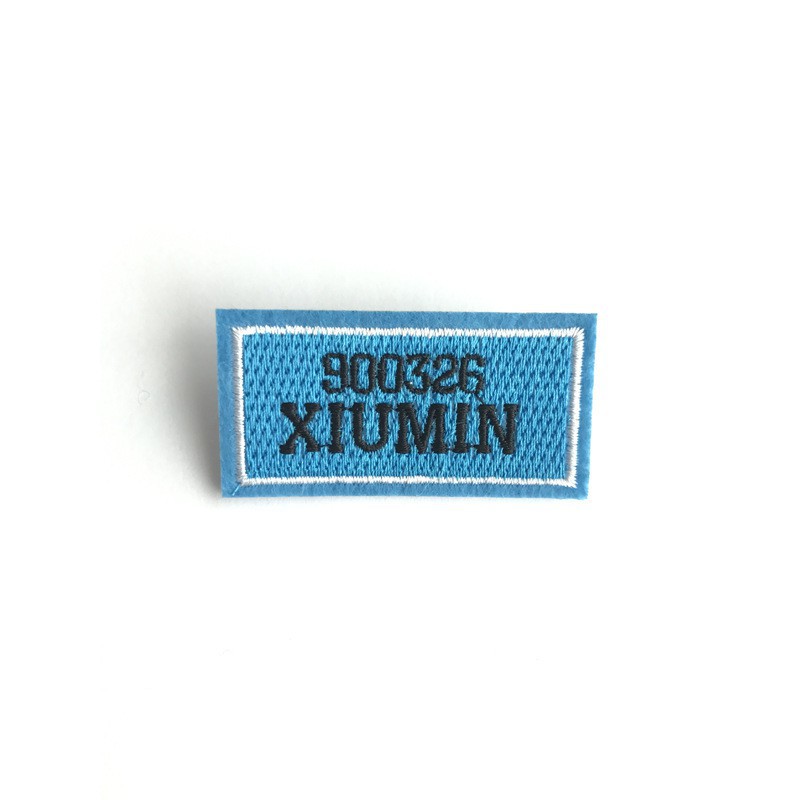 Miếng dán quần áo hình các thành viên nhóm nhạc EXO