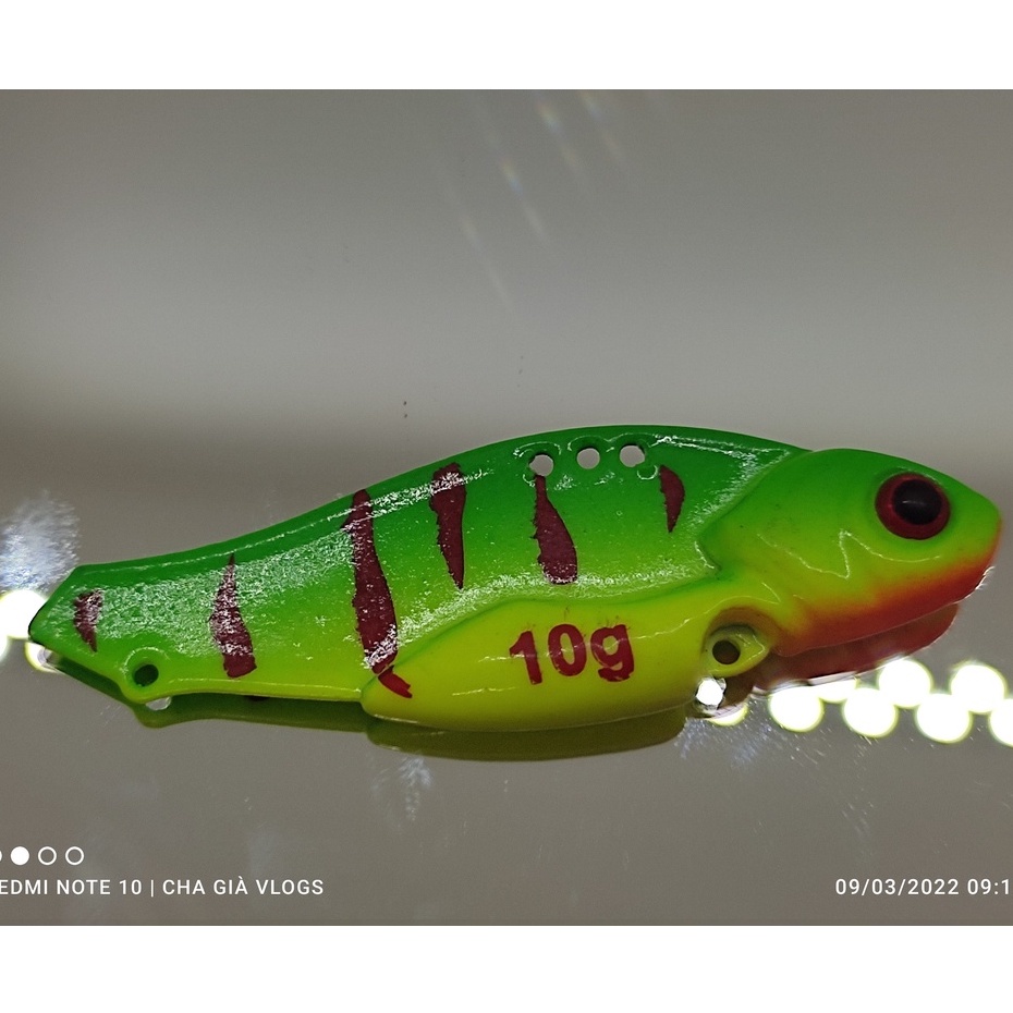 BODY Cá sắt orochi 10g câu lure chìm lửng cá Quả , cá Tráp, cá Măng…ĐỒ CÂU CHA GIÀ VLOGS