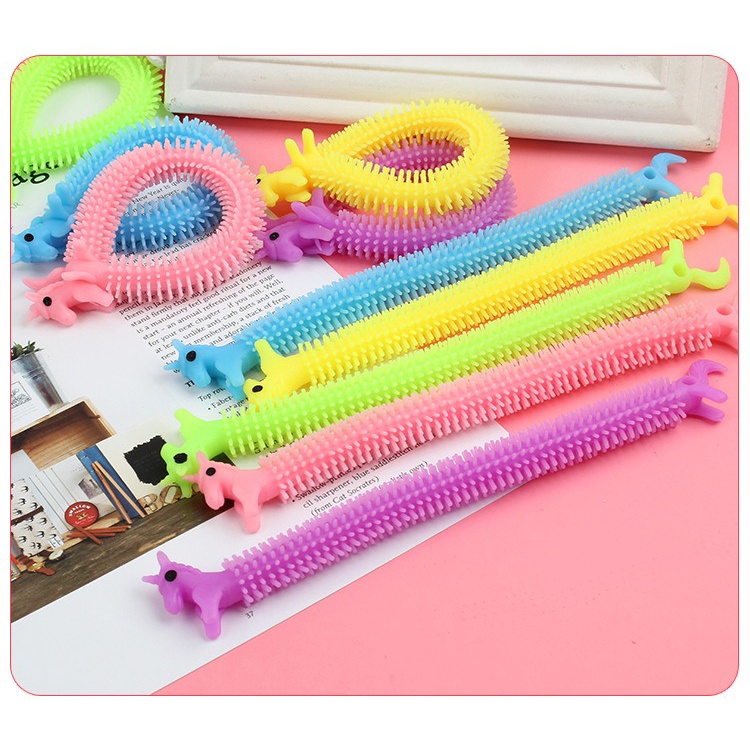 Squishy kéo dài hình ngựa Urnicorn 20cm chơi vui xả stress hiệu quả