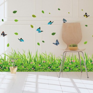 Decal giấy dán tường decal dán chân tường