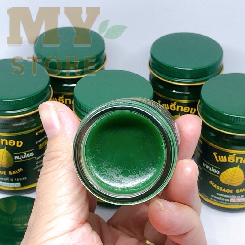 (Chính Hãng) Cù Là Bồ Đề Massage Balm Thái Lan 50g/ Hương Thơm Thư Giản Sảng Khoái