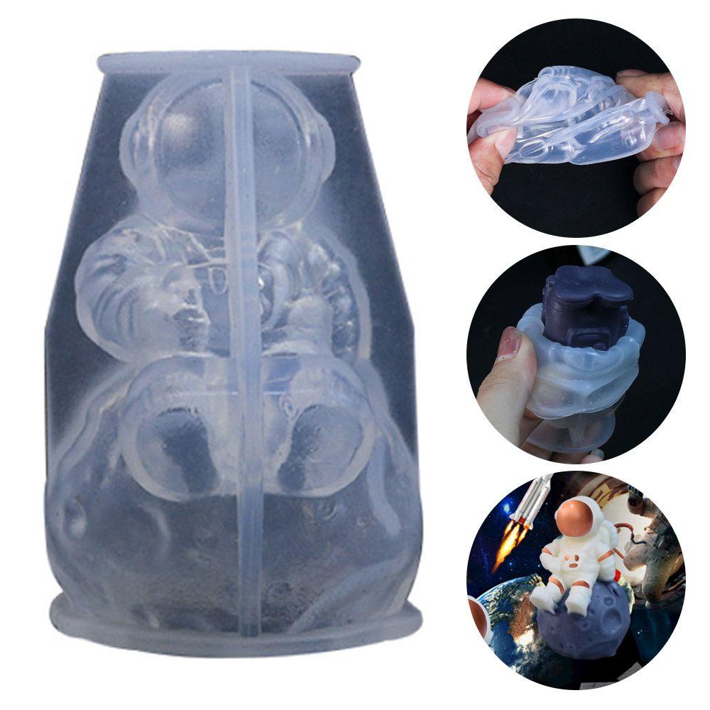 CHOOKEY Khuôn Làm Nến / Xà Phòng Hình Mặt Trăng Bằng Silicone DIY
