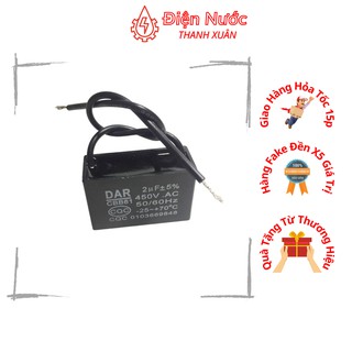 Tụ Quạt Hình Chữ Nhật Tiện Dụng, Thay Thế Cho Các Loại Động Cơ Khi Bị Cháy Hỏng 9206