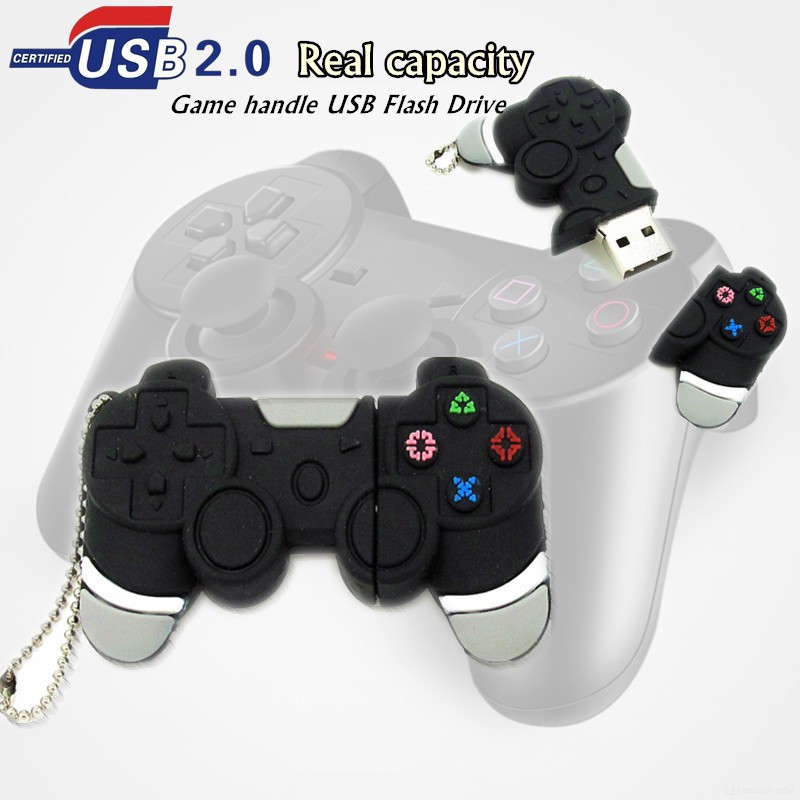 USB 2.0 dung lượng 8GB-1TB bằng silicon hình tay cầm máy chơi game chất lượng cao