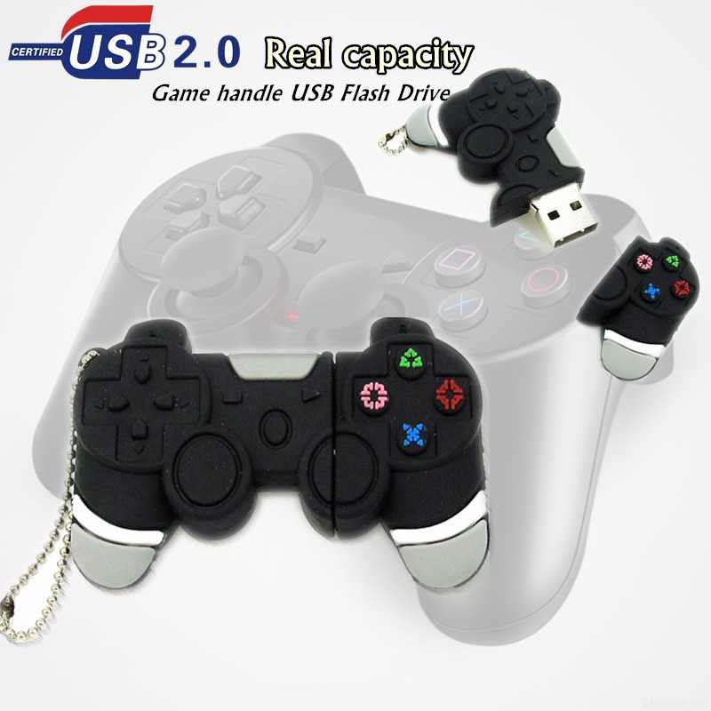 USB 2.0 dung lượng 8GB-1TB hình tay cầm máy chơi game bằng silicone